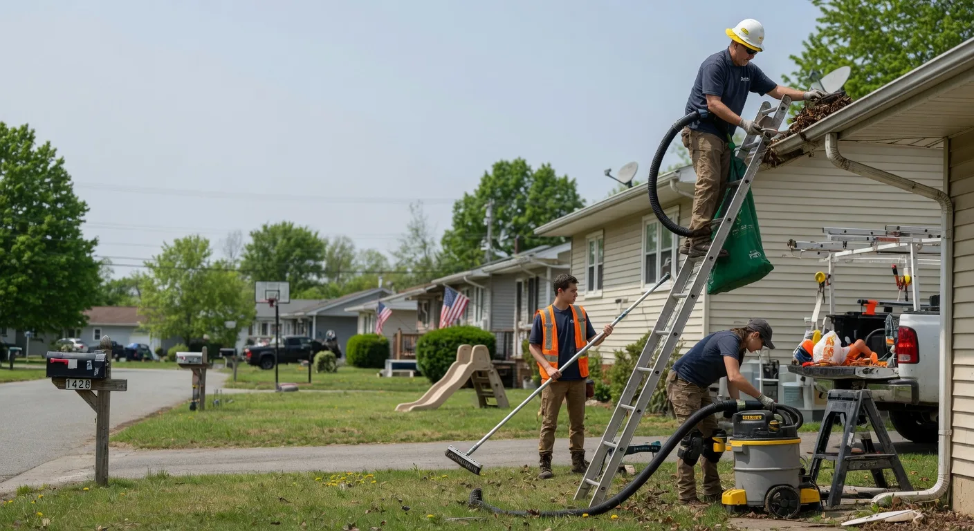 Gutter Installation in Martinsville, IN near me